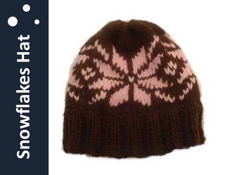 Snowflakes hat